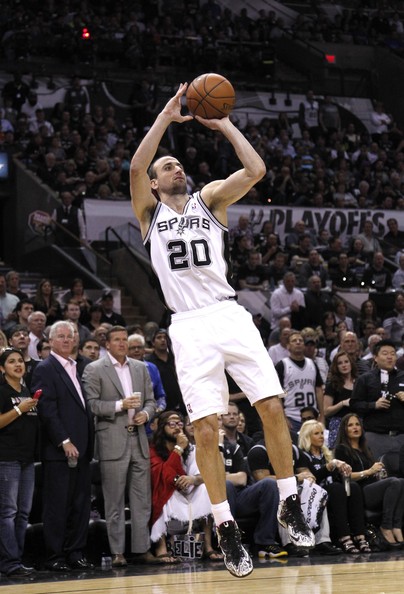 manu ginobili at 2014 NBA finals match